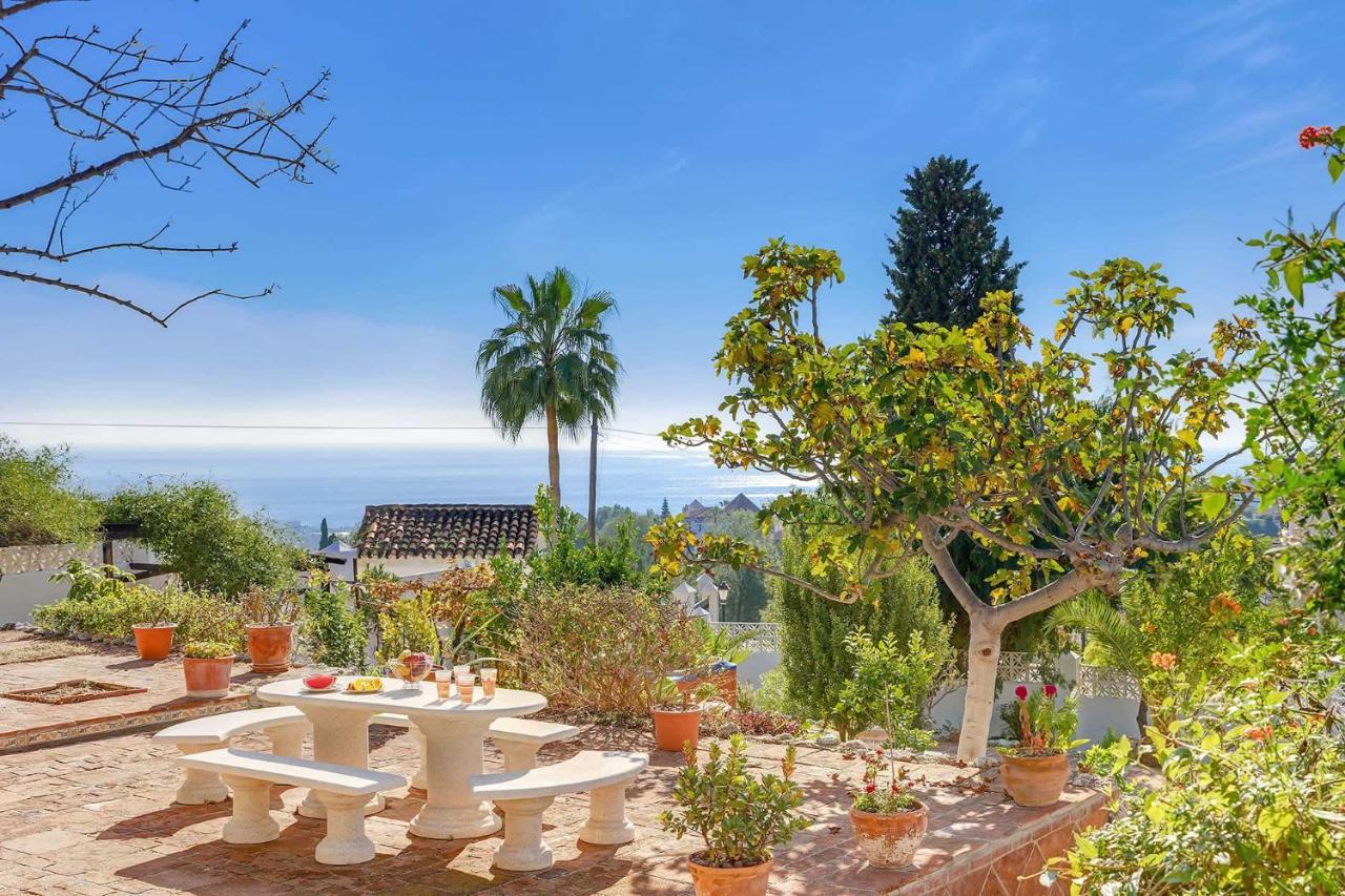Private Heated Pool, Jacuzzi & 1225M2 Garden In Villa Cipreses Frigiliana Extérieur photo